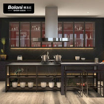 Boloni modern minimalist open kitchen whole cabinet custom combination storage kitchen cabinet deposit Melbourne