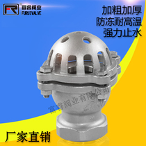 304 stainless steel threaded water pump self-priming check valve Flange bottom valve lifting bottom valve H12W - 6P