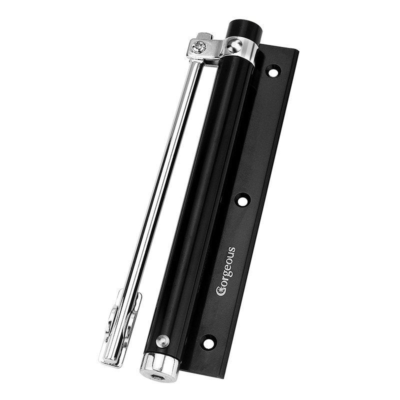 哥爵士闭门器家用自动关门简易弹簧静音回弹轻型闭合器隐形门合页