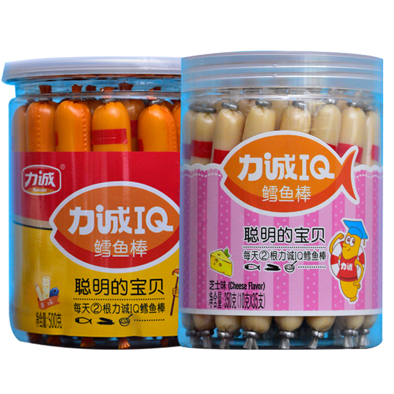 力诚鳕鱼肠芝士棒深海鱼肠80g
