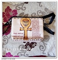 Spot Egypt Totem Bag Life Spoon Delicate Workmanship Skew Cross Single Shoulder Mid Egypt Direct purchase