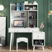Computer desk Dresser Desk bookshelf one simple household bedroom office writing makeup table with bookcase combination