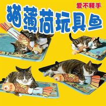 Cat toy fish cat kitten kitten kitten kitten toys pet papyrus fish teats cat toy