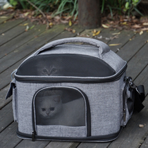 Cat Bag Out Portable Cat Bag Large Capacity Hand Onboard Pet Bag Two Kitty Dogs Cage Big Cat Box