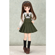 VOLKS February 2021 New work MDD MSD SDGR DD olive green dress set gold