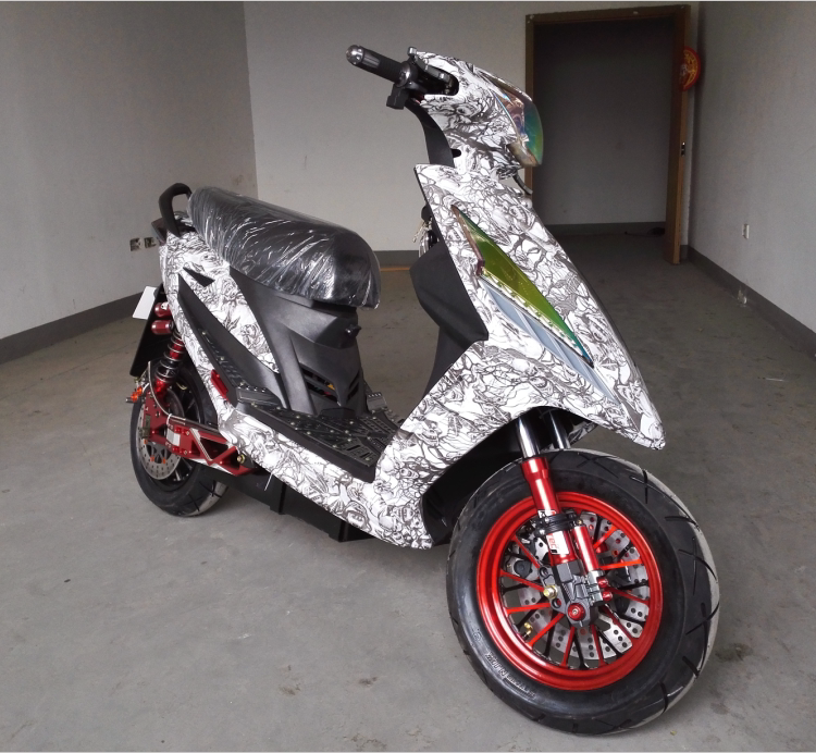 战速电动车鬼火三代电摩踏板车72v96v120v全新炫酷改装豪华男女款