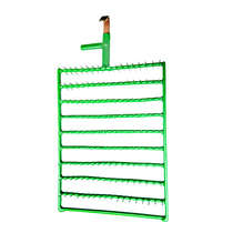 Fish Hook Green Ladle Rubber Titanium Hanger Stainless Spray Paint Electrophoresis Electrolytic Electroplating Rack Iron Holder Manufacturer Direct customization