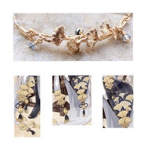 Food Language Poetry Gift Gingko Derivative Bracelet Chic Hand Derived Bracelet