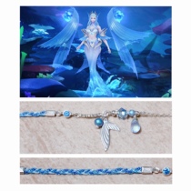 Wangs glory surrounding hand chain Wu Zetian Ocean Hearts Derived Bracelet s925 Silver Bracelet