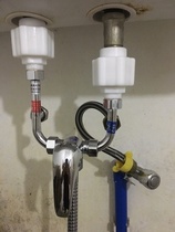 Sprinkler mixing accessories Shower faucet mixing valve faucet pure copper shower head electric water heater shower head mounted