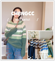 22 autumn and winter of four color ultra soft national wind sweater adult children students