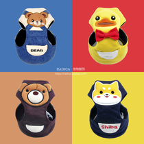 blueport day style pet out safe chest back traction rope walking dog rope small and medium dog with dog chest back