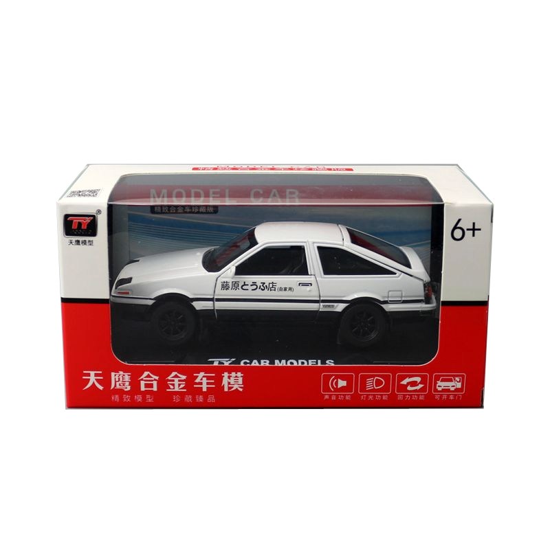 Gaincorp Product GCD 1:64 合金模型車- DCT Toyota AE86 - GY