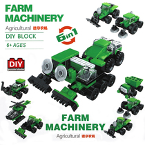 Elementary School Building Blocks Children Puzzle Assembly Toy Engineering Car Aircraft Robot Military Tank Assembly Toys