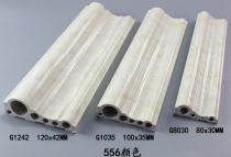 Elevator door cover line Imitation marble background wall frame strip fireproof stone plastic window cover line top corner hotel skirting line