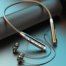 Wireless Bluetooth headphone neck-hanging hanging neck Extra-long Sequel Sports Type Suitable for Huawei Xiaomi Apple Listen Song 100 hours Magnetic Card Noise-long Standby Great Power