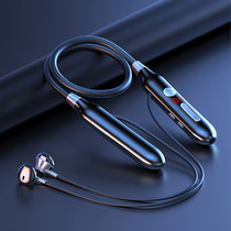 (Listen 100 hours) Hanging-neck Bluetooth headphone Wireless Sport 2021 New suitable for Huawei Xiaomi General Motors Card Semi-in-ear Large Power Standby Neck Hanging