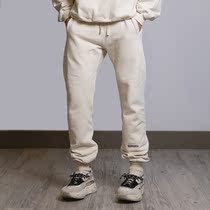 DRIOTOPIA Simple Solid Color Sweatshirt Mens American Trend High Street Leggings Heavy Wash Sports Casual Pants