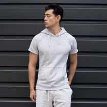 DRIOTOPIA summer new short-sleeved mens fitness training top sports running breathable cotton t-shirt DRIOCO