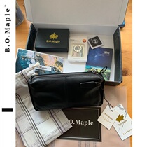 Mens handbag 2020 new fashion leather soft leather handbag wallet business small retro mobile phone clutch