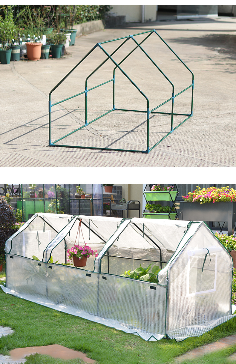 家用保暖棚花房保温棚植物遮阳棚多肉温室花房暖房温室家用花棚