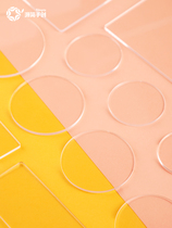 Source Jane hand-created soft pottery clay rubbing mud board acrylic transparent soft pottery DIY hand-made workbench