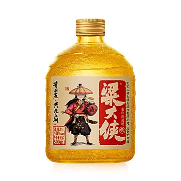 粱大侠纯粮酒40度500ml*6清香型白酒整箱[500元优惠券]-寻折猪