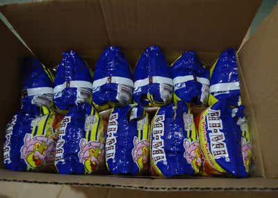 包邮 马来西亚正宗咪咪虾条蟹味粒混40包零食大礼包吃的儿时回忆