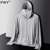 Tide Cards Summer Style Outdoor Ice Silk Sunscreen Mens anti-UV light Breathable Fishing Sunscreen Women Coats