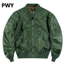 Tide brand 2021 spring and autumn new bomber jacket mens MA-1 loose large size tooling jacket baseball suit cotton suit
