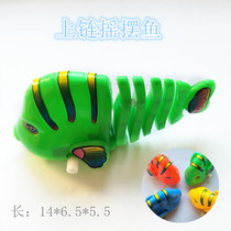 Childrens Toys Winding Fish Colorful Winding Swinging Fish Clockwork Swinging Fish Hot Sale at Street Stall Night Market
