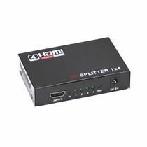 HDMI distributor one part two split screen 1 in 2 out on the same screen one point four in 1 in 4 out one support two splitter extension
