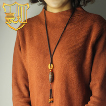 Tibet Tianzhu necklace sweater chain long retro personality tide pearl pendant female pendant accessories ethnic style long