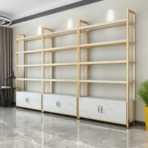 Shelf display cabinet display case marble surface mother and baby container display cabinet products display rack supermarket display rack Cosmetics Cosmetics