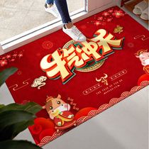 Door entrance mat indoor entrance mat light luxury wind soft mat entrance carpet high-end store MAT doormat