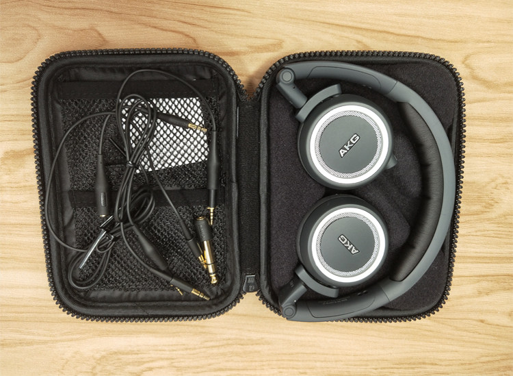 akg/爱科技 k450耳机头戴式耳机 音乐重低音hifi便携折叠精品耳机