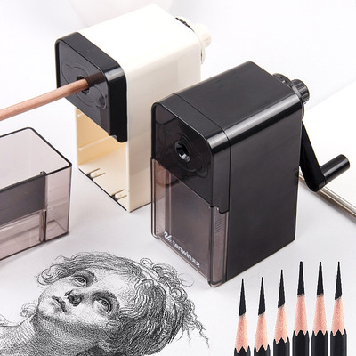 天文素描削笔器手摇卷笔刀美术生炭笔专用 商品反馈