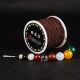 ສາຍແຂນພຣະພຸດທະຮູບສາຍແຂນ elastic cord core-covered text toy string bracelet to wear beads special beaded elastic cord coiled