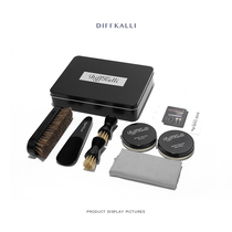 Shoe polish black colorless maintenance oil small white shoes shoe shine artifact leather shoe care repair set shoe polish shoe brush set