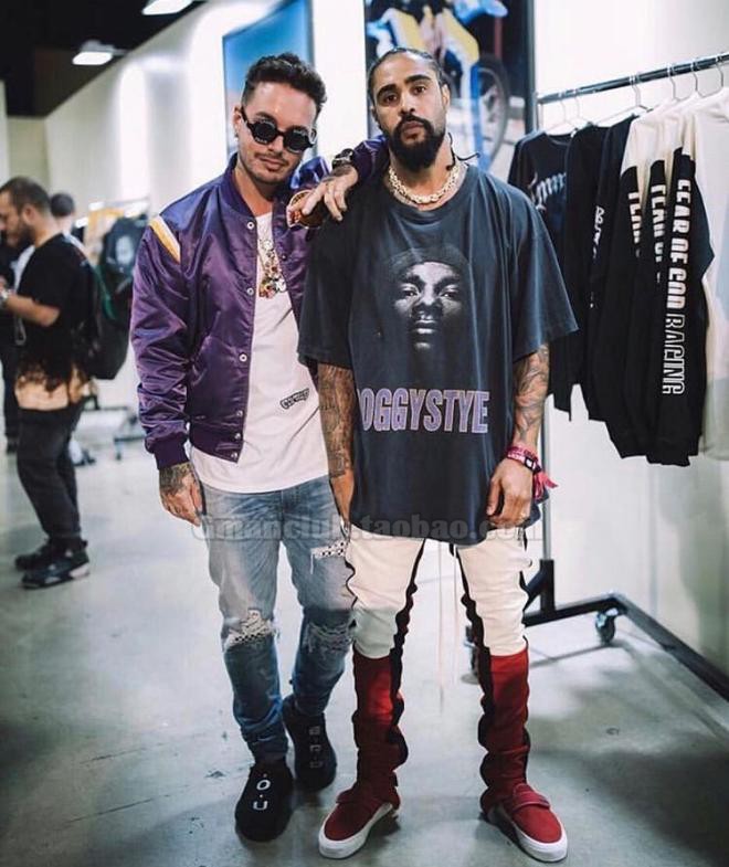 高街fog fear of god collections?第五季限定三色拼接休闲长裤