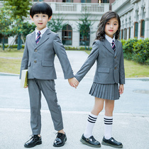 Kindergarten Garden Clothing Spring Autumn Winter Childrens Four Sets Of Childrens College Performance School Uniforms Inn Suit Class Clothing