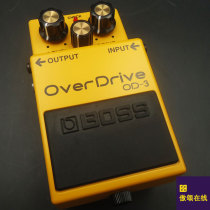 BOSS OD-3 OVERDRIVE overload single block effect OD3