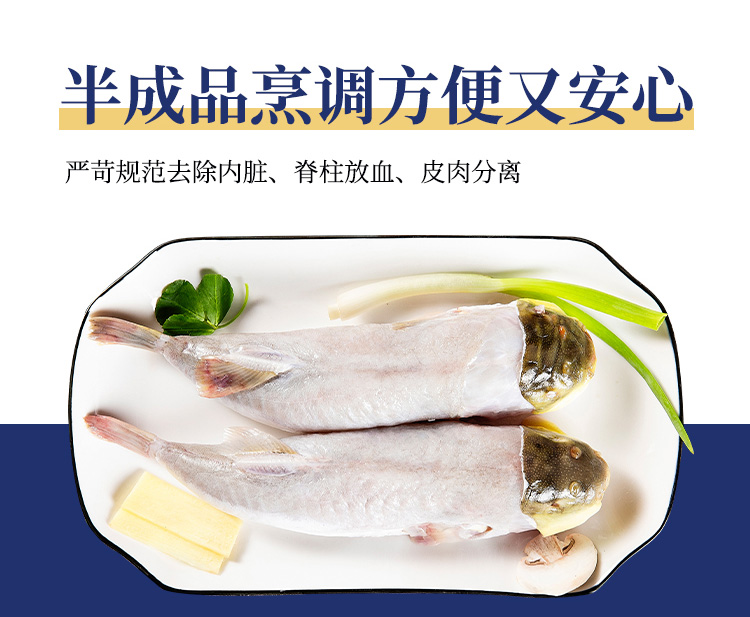 【中洋鱼天下】新鲜河豚鱼肉食已控毒
