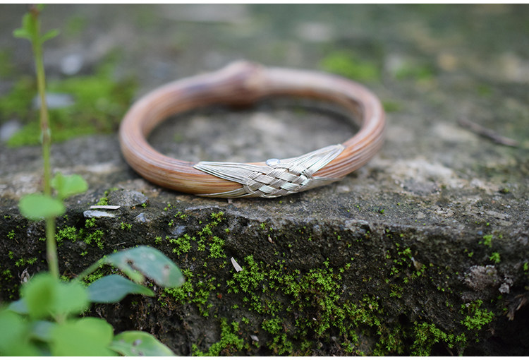 饰品/流行首饰/时尚饰品新 手镯 大吉|vishi未时天然野生海风药藤手镯