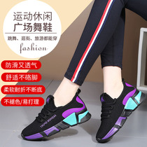 Yang Liping dance shoes soft bottom autumn and winter dancing sports shoes female Four Seasons large size square drag dance shoes