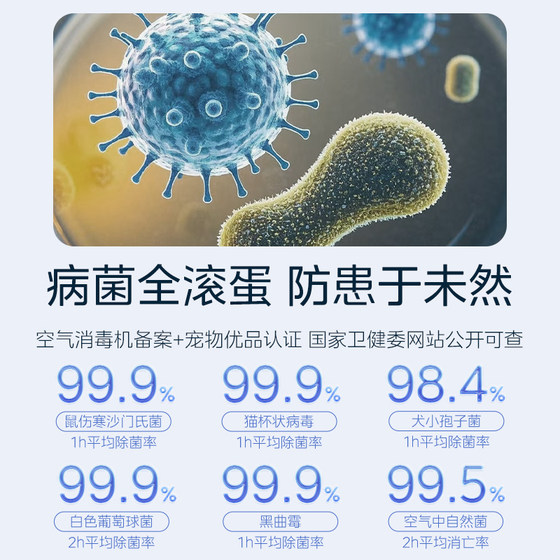Midea Pet Air Purifier 가정용 고양이 제모 알레르기 제거 냄새 제거 멸균 소형 괴물 PET500 Midea Pet Air Purifier 가정용 고양이 제모 알레르기 제거 냄새 제거 멸균 소형 괴물 PET500