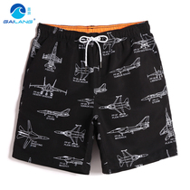 Gailang seaside holiday men Beach pants quick-drying hot spring swimming shorts loose sports trend five-point casual pants
