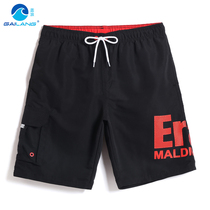 Gina Seaside Holiday Summer Beach Pants Mens Speed Dry Loose Swimming Trunks Swim Rafting Travel Shorts Casual Big Pants