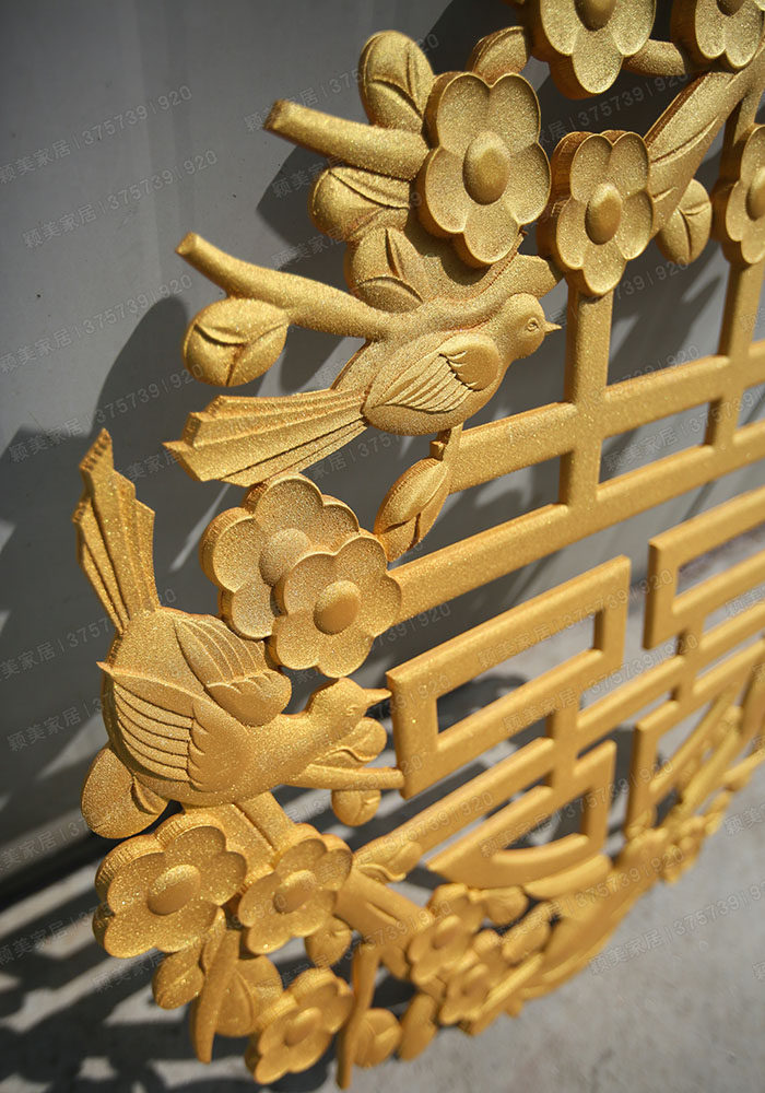 颖美新款pvc婚庆装修用品道具欧式雕花立体浮雕挂件舞台厨窗背景