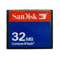 Official sparkling three sets CF card 32M card reader PCMCIA haircut 32MB memory card CNC